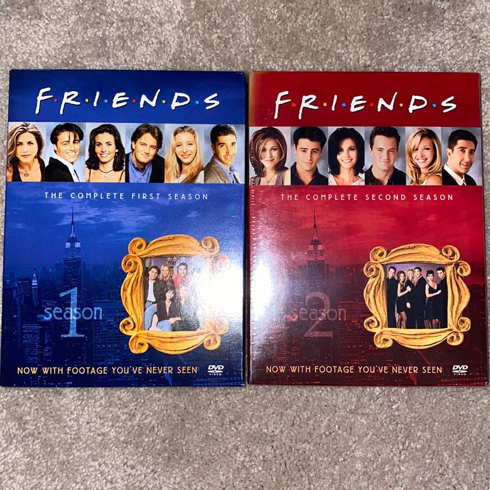 The Complete 1st and 2nd Seasons of FRIENDS (DVD)